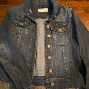 Cropped Denim Jacket
